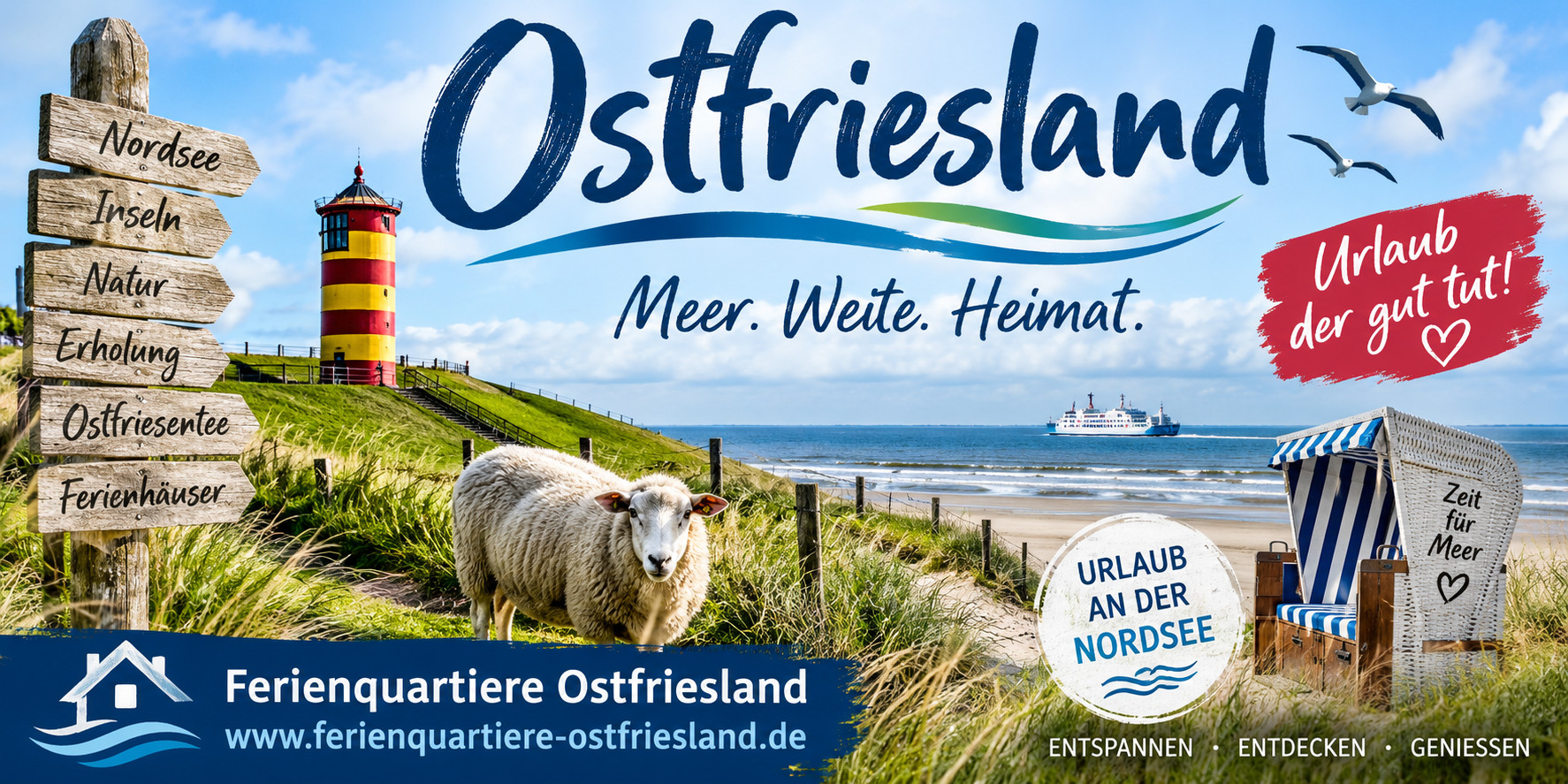Ostfriesland – Urlaub zwischen Meer, Weite und echter norddeutscher Gelassenheit